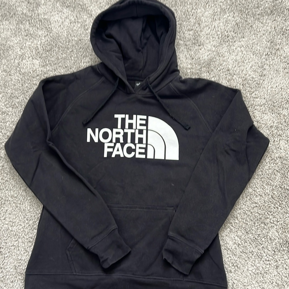 The North Face Black Hoodie Sweatshirt M